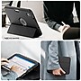 SaharaCase Raider 9.7" Heavy Duty Folio Case for iPad mini (A17 Pro) and iPad mini (6th Gen), Scorpion Black (TB00451)~#|#~B84036D7-D2DA-4DBC-AA15C53403B630C6_sc7