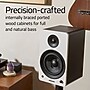 Fluance Ai61 2-Way 2.0 Stereo Bluetooth Bookshelf Speakers with 6.5" Drivers, 120W Amp for Turntable, Bamboo Veneer (AI61W)~#|#~B84FF1DD-ECDD-4046-8209D64C6DFA4214_sc7
