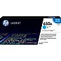 HP 650A Cyan Standard Yield Toner Cartridge, Prints Up to 15,000 Pages (CE271A)~#|#~B85156E5-B1C6-40E4-B435BEE0168A3FBE_sc7