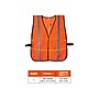 GloWear Ergodyne GloWear Orange Standard Vest - Fabric, Polyester Mesh - 1 / Carton - Orange~#|#~B8684A7D-94ED-4C2A-A5D0E1EDF2BEB716_sc7