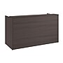 Bush Business Furniture Arrive 72"W Reception Desk with Shelf and Mobile File Cabinet, Storm Gray (ARV005SG)~#|#~B86EC45E-59AA-4C28-9C01C753F235F76F_sc7