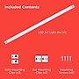 PureOptics LED Push Wire Under Cabinet Lighting Add-On Bar, Adjustable White and RGB, (1) 24" Bar (LEDUC18-CCTPW-B)~#|#~B8865316-C1D6-47A6-B6A9518AB0282C33_sc7