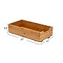 Household Essentials Glidez Bamboo and Steel Pull-Out/Slide-Out Storage Organizer for Under Cabinet Use 1-Tier, Natural (HE1086)~#|#~B889BBAF-9AF3-436D-B0AD9140435EB64F_sc7