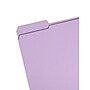 Smead File Folder, 3 Tab, Letter Size, Lavender, 100/Box (12434)~#|#~B88A2CEF-239D-41BB-84C80FA573FEA5C5_sc7
