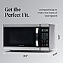 Farberware Professional 1.1 Cu. Ft. Countertop Microwave, Stainless Steel (FMO11AHTBKL)~#|#~B88A45EA-63A4-4070-97A05B1D61807D33_sc7