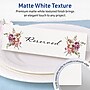 Avery Rectangle Tent Cards, 3.5" x 11", Textured Matte, 25 Labels/Pack (95339)~#|#~B88BFA5A-29D3-46C9-89B040B6D8CC0F21_sc7