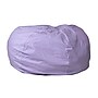 Flash Furniture Cotton Twill Oversized Dot Bean Bag Chair, Lavender~#|#~B8BD1266-1624-4011-B36F7F2ABE6270DF_sc7