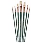 Silver Brush Natural Hog Bristle, Grand Prix All Flat Brushes, 7/Pack (SLVGP1064)~#|#~B8BD45E1-9A31-4FA8-85D975141F242BF7_sc7