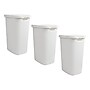 Mind Reader 15.8 Gallon Hamper with Lid, Plastic, White, 3/Pack (3PK60HAMP-WHT)~#|#~B8C03DA3-7B0C-43E5-900CC49C70069194_sc7