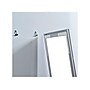 Azar Dry-Erase Whiteboard, Aluminum Frame, 24" x 18" (300228)~#|#~B8C130BA-D2D2-4D12-AEBDC24C1F190B7F_sc7