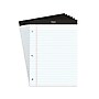 Staples Notepads, 8.5" x 11.75", Wide Ruled, White, 100 Sheets/Pad, 6 Pads/Pack (ST57350)~#|#~B8C811ED-B579-41E5-A18FF06CBCCCC379_sc7