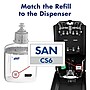 PURELL CS6 Automatic Wall Mounted Hand Sanitizer Dispenser, White (6520-01)~#|#~B8C8A181-5DB2-416D-BC17A9ADCE8C1C0D_sc7