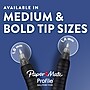 Paper Mate Profile Retractable Ballpoint Pen, Bold Point, Purple Ink, Dozen (35830)~#|#~B8CC33EE-168C-4188-959D489FC965D001_sc7