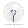 Excello Brands Suction Cups with Hooks, Clear, 25/Pack (SC-25PK)~#|#~B8DCC777-23AE-44E5-950D5CFED792FAF0_sc7