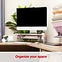 Staples Metal Mesh Monitor Stand, Up to 32" Monitor, Dusty Pink (ST63851)~#|#~B8E10AB9-7900-4F90-94E763596CD3F650_sc7