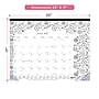 2027 Blueline DoodlePlan 22" x 17" Monthly Desk Pad Coloring Calendar, Black/White (C2917311-27)~#|#~B8E28E6F-E6F9-4973-9C49C30857504DF5_sc7