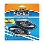 BIC Wite-Out EZ Grip Correction Tape, White, 2/Pack (WOECGP21)~#|#~B904249F-C972-4526-83FDC1344724340F_sc7