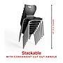 Staples Polypropylene 14" Student Chair, Black, 4/Box (ST63542)~#|#~B927ADC1-9106-43EE-900238348CEA19D6_sc7