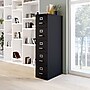 Staples Heavy Duty 5 Drawer Vertical File Cabinet, Letter Size, 63.98"H x 14.9"W x 26.5"D, Black (59589/25432)~#|#~B9292BB8-A656-4C09-A75D42B0EE2792BC_sc7