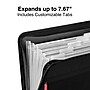 Staples Accordion File, 7-Pocket, Letter Size, Black (TR51818)~#|#~B93EAF22-6C8B-45B7-B259A6510A43A0F9_sc7