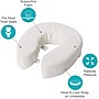 DMI Toilet Seat Cushion, 4"H, White (520-1247-1900)~#|#~B9512A75-5346-4E07-ADDCAEF50A3844BD_sc7