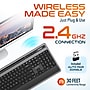 Delton T42 Wireless Keyboard, USB-A, Black (DKBT42-WB)~#|#~B953E908-35DC-44CD-A71093F5FFA605EE_sc7