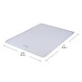 Mind Reader Carpet Chair Mat, 35" x 47'', Low-Pile, Clear (OFFCREC-CLR)~#|#~B9601252-6F14-4EA0-A29AB093D71234FE_sc7