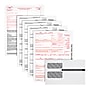 Adams Employee's Copies Cut Sheet 2025 1099-MISC Tax Form Kit with 1096 Forms & Envelopes, 4-Part, Copy A, B, 1, 2, 50/Pack~#|#~78D87793-CEFB-44AC-92B9AAA68E610C37_sc7