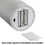 Lavish Home Flameless LED Candles, Silver, 3/Set (80-FC1003)~#|#~B97F20EF-B805-4BA0-8420DA48A13C4EFF_sc7