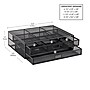 Mind Reader Two-Tier Monitor Stand Laptop Riser, Up to 30 lbs., Black (2TDMESHY-BLK)~#|#~B9DEE9C5-E969-4F36-9E569270E7189014_sc7