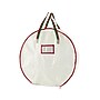 Household Essentials Round Wreath Storage Bag with Handles, Red/White (HH2648-1)~#|#~B9DF6F73-44CA-420F-A386B255D4F36514_sc7