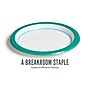 Perk™ Medium-Weight Paper Plates, 8.5", Teal/White, 125/Pack (PK54329)~#|#~B9E2859B-C857-4D1D-9D4B366CA6822274_sc7