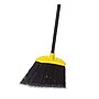 Rubbermaid 10" Jumbo Smooth Sweep Angled Broom with Black Flagged Bristles and 48" Handle , 6/CT (FG638906BLA)~#|#~B9FA45E1-91D7-4F85-BD5F0514D2136857_sc7