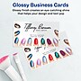 Avery Clean Edge Business Cards, 2" x 3 1/2", Glossy White, 200/Pack (8859)~#|#~BA05E414-5833-44E2-A0AE65B9461E24DA_sc7