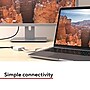 Staples TECH USB‑C to HDMI Adapter – Audio/Video Converter for Monitors, TVs & Projectors, Male‑to‑Female, White~#|#~BA16926B-3552-44D7-A9125EA1C63947F1_sc7