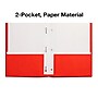 Staples Smooth 2-Pocket Paper Folder with Fasteners, Orange, 25/Box (50775/27543-CC)~#|#~BA1A3E8A-AE40-4710-AEC35441ACC34F43_sc7
