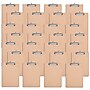 Staples® Hardboard Clipboard, Letter Size, Natural Brown, 24/Pack~#|#~BA23AE65-D023-42C7-B627CFE935D4D6B6_sc7