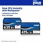 Brother TN635XXL Super High Yield Cyan Toner Cartridge, Prints Up to 6,500 Pages (TN635XXLC)~#|#~BA285335-4E6E-4A18-B9C3341C8A09766C_sc7