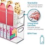 iDESIGN Stackable Plastic Storage Bin, Clear (63799)~#|#~BA3281AE-1CAE-475A-AA603934C9952BCD_sc7