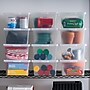Iris 17 Quart Snap Top Plastic Snap Closure Storage Bin, Clear, 8/Pack (585103)~#|#~BA3D59D0-72E9-425E-978FDC3DE90FAB64_sc7