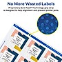 Avery Laser/Inkjet Square Multipurpose Labels, 2.5" x 2.5", Matte White, 450 Labels/Box (94104)~#|#~BA444035-4DAB-41E8-AAAA409982F82BCA_sc7