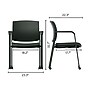 Workplace 2.0 Guest & Reception Chair, Polyurethane, Black~#|#~BA45DAEF-20E0-4146-B5A7087BEA425EA5_sc7