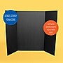 Flipside Tri-Fold Presentation Board, 36" x 48", Black, 24/Carton (30508-24)~#|#~BA4642EC-E865-44DC-BCD97F0DF8F1F4F5_sc7