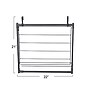 Household Essentials Indoor Metal Drying Rack, Gray/Silver (HE1037)~#|#~BA47D0F1-497D-48F0-BD79ADBD5C11DE5F_sc7