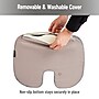 Mind Reader Memory Foam Office Chair Ergonomic Orthopedic Cushion, Gray (SEACUSH-GRY)~#|#~BA4B369A-E6C9-4242-A4986235DEFB00BB_sc7