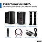 Gemini GHSI Series GHSI-W650BT-PR 300W Bluetooth Outdoor Speaker Set with Mounting Brackets and Remote, Pair, Black~#|#~BA4DDE9D-964C-4740-9415B04C3EC6527E_sc7