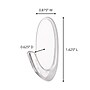 Command Small Hooks, 1 lb., Clear, 2/Pack (17092CLR-ES)~#|#~BA5CC2AF-9E93-486C-A7E78116B9015AC2_sc7