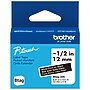 Brother Genuine P-touch Btag White on Black Label Tape, 1/2 in x 13.1 ft (12 mm x 4 m) (BTAG335)~#|#~BA6E3644-7210-46D2-9F17D3C859BF8084_sc7
