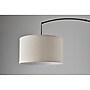 Simplee Adesso Rockwell 74" Matte Black Floor Lamp with Drum Oatmeal Shade (SL1170-01)~#|#~BA6FEAEE-AA93-4BA3-812BF9FC8C7D72DD_sc7