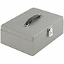 Sparco Products Cash Box, 7 Compartments, Latch Lock, Gray (SPR15501)~#|#~BA752B27-4277-4FA8-92A8CC108C423715_sc7